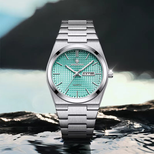 Auvelli Classic™ – Luxury Stainless Steel Quartz Watch
