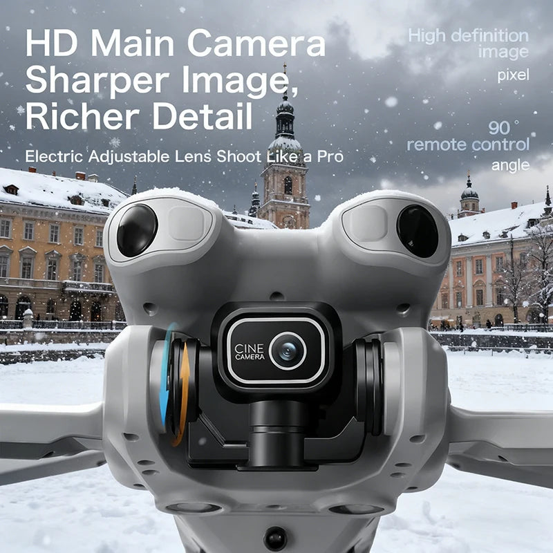 Tesla Pro 8K Drone – Ultra HD Aerial Shots with GPS Control - 3
