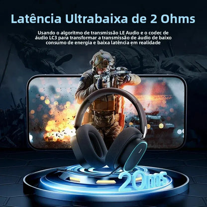 Baseus GH02 Wireless Gaming Headphones – Bluetooth 5.3 & RGB Lighting - 4