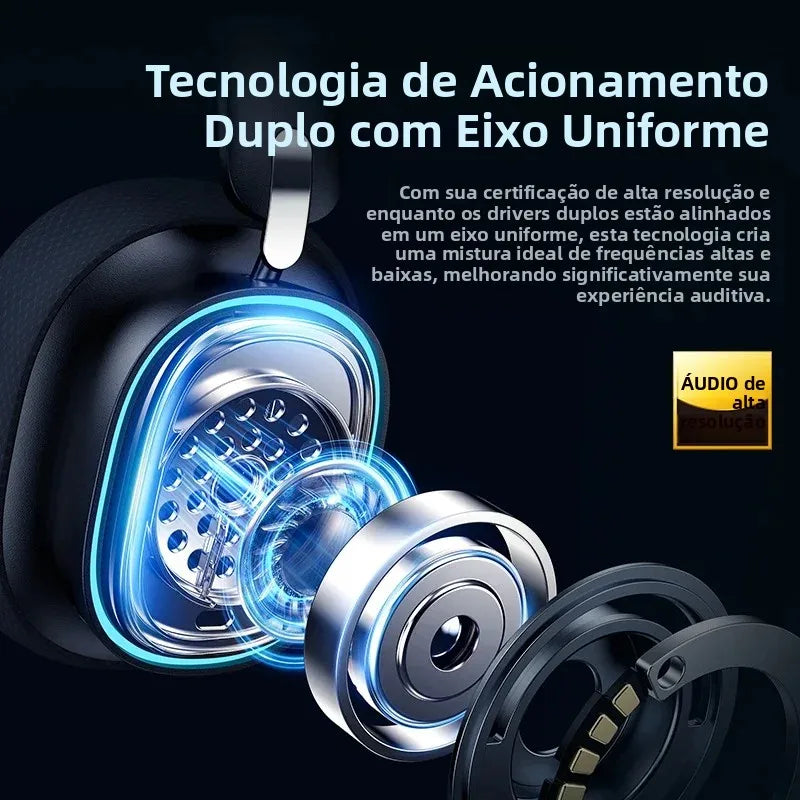 Baseus GH02 Wireless Gaming Headphones – Bluetooth 5.3 & RGB Lighting - 5