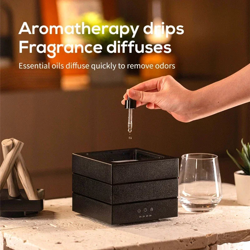 Flame Aroma Diffuser Humidifier - USB RGB Desktop - 6