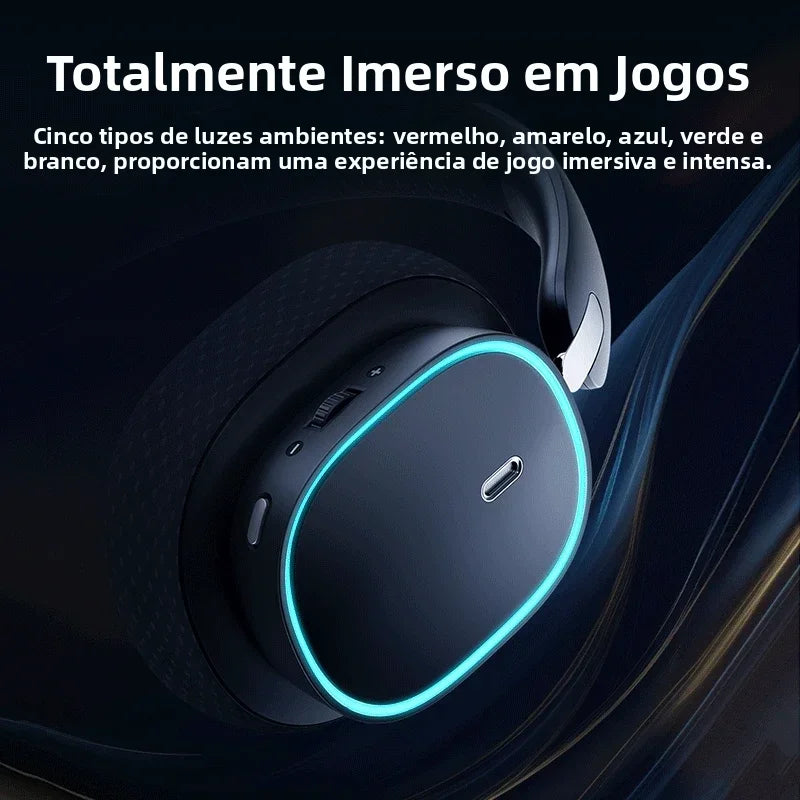 Baseus GH02 Wireless Gaming Headphones – Bluetooth 5.3 & RGB Lighting - 3