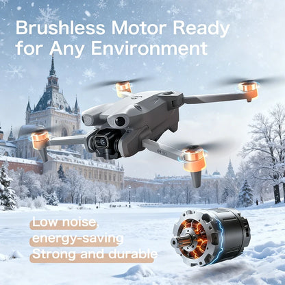 Tesla Pro 8K Drone – Ultra HD Aerial Shots with GPS Control - 2