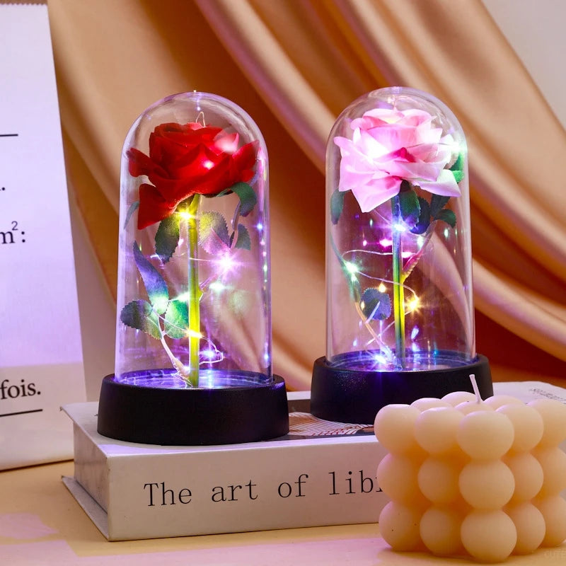 Galaxy Eternal Rose – Preserved Flower in Glass Dome - 6